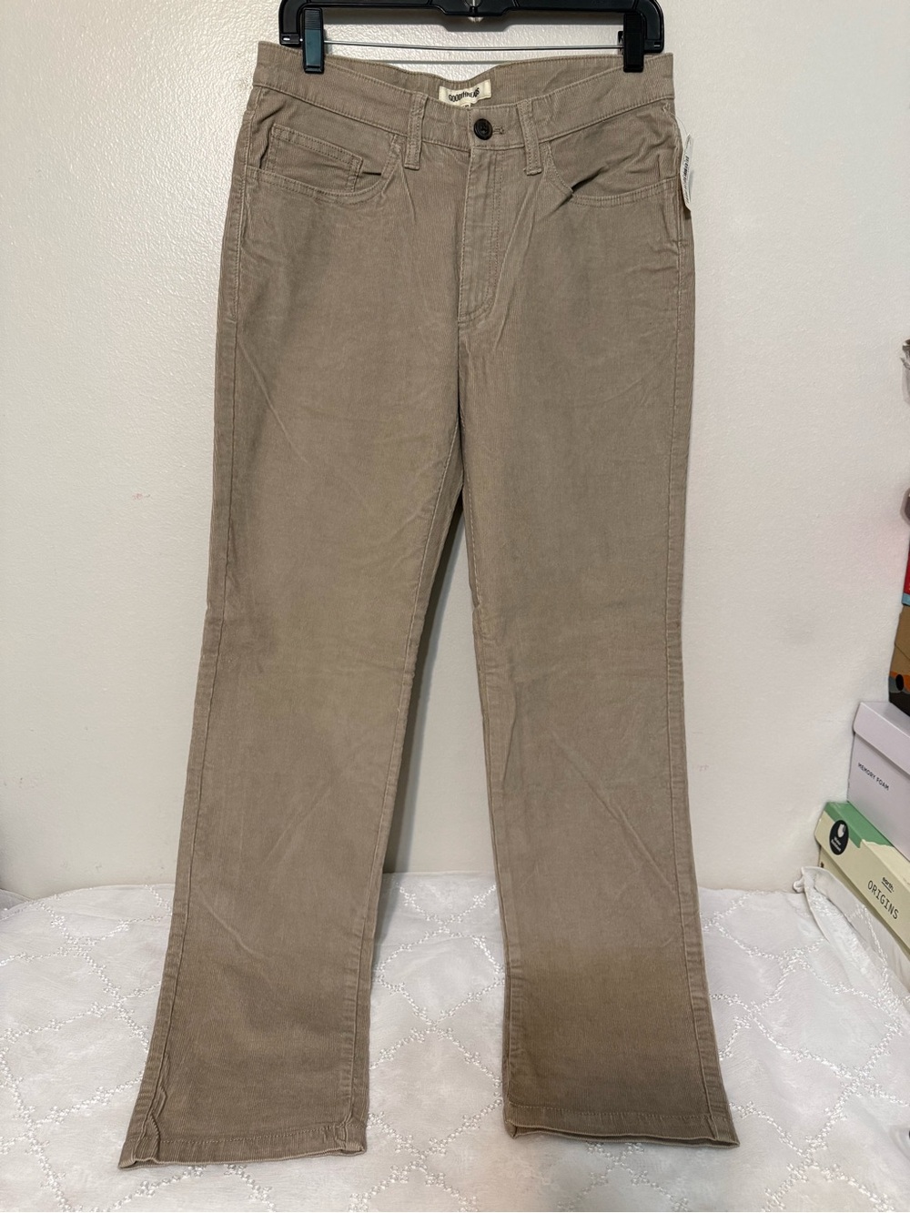 Classic Men's Tan Corduroy Pants